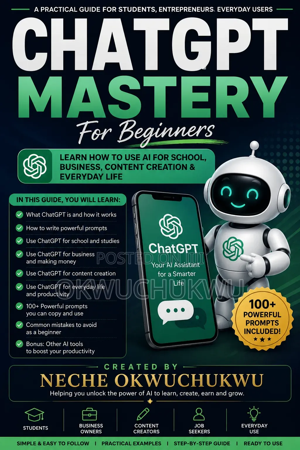 Learn How to Use AI for School Business Content Creation Everyday Life