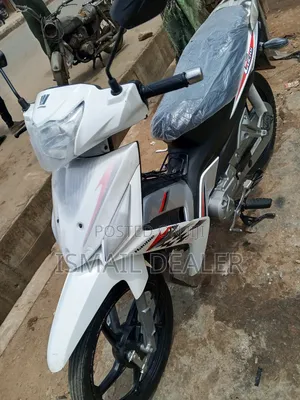 Motorcycle 2024 White