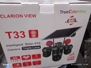 Intelligent Triple Lens Solar Camera (V380)
