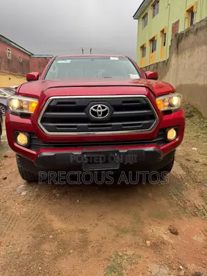 Toyota Tacoma Limited 2018 Red