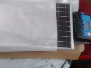 10W Solar Panel + PWM Charge Controller (LCD, USB) – Brand NeNever Use