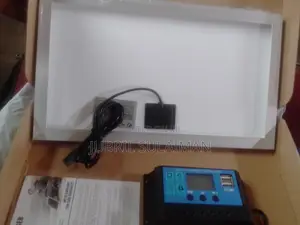 10W Solar Panel + PWM Charge Controller (LCD, USB) – Brand NeNever Use