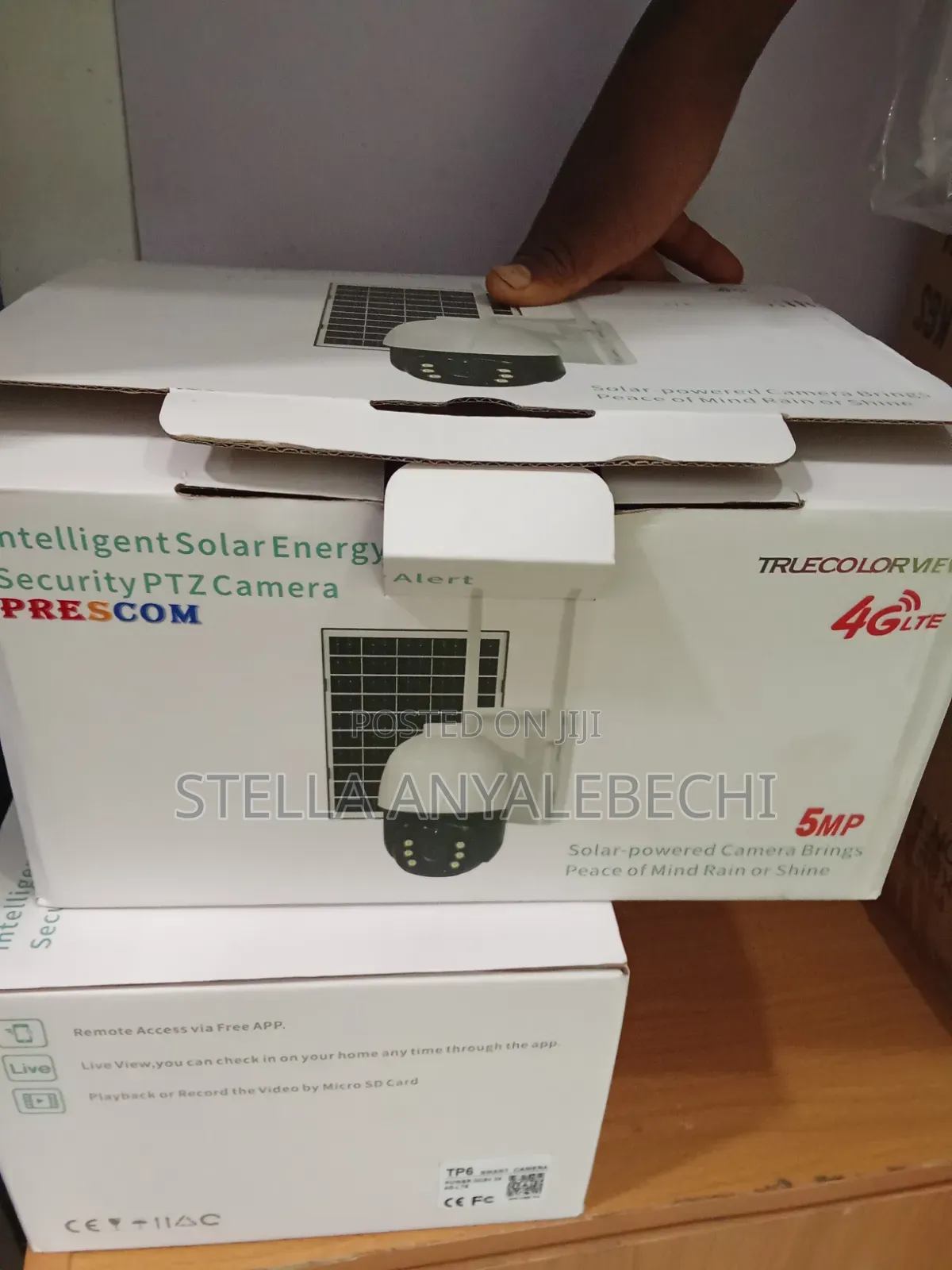 Intelligent PTZ Single Lens Solar Camera ( V380)