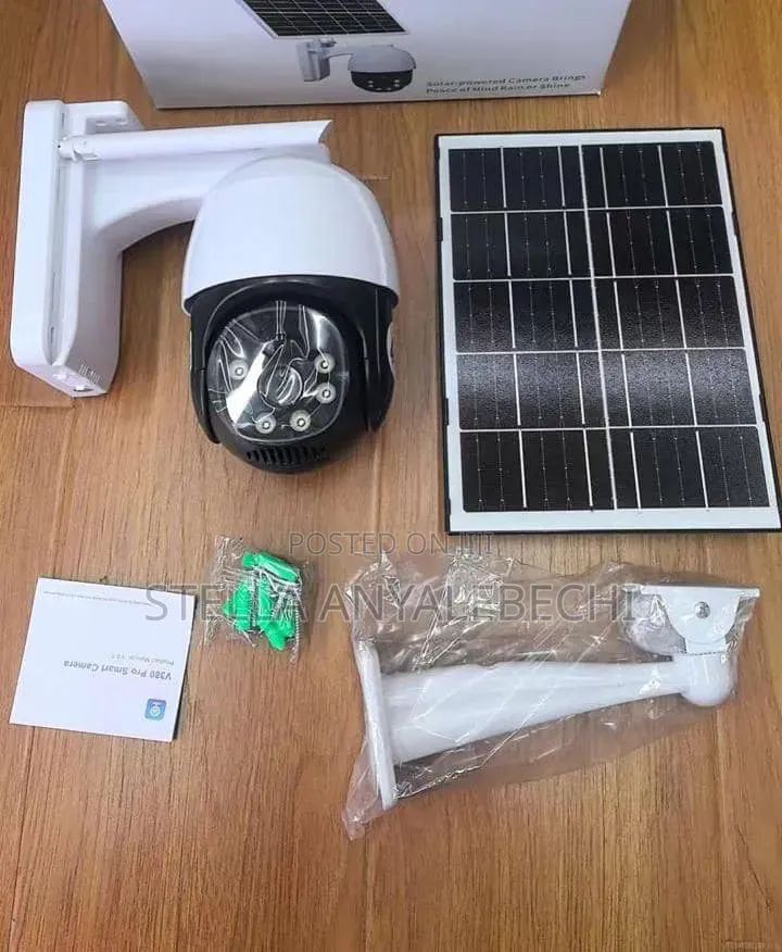 Intelligent PTZ Single Lens Solar Camera ( V380)