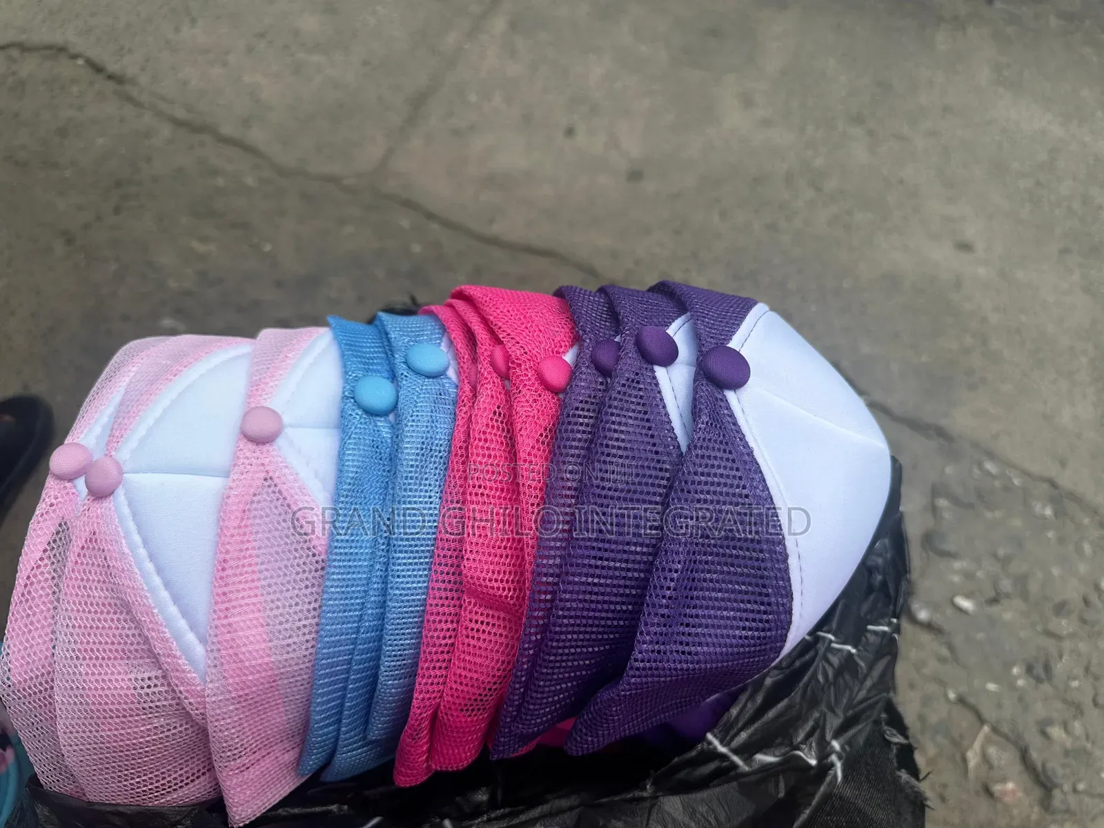 Unisex Two Colour Face Cap