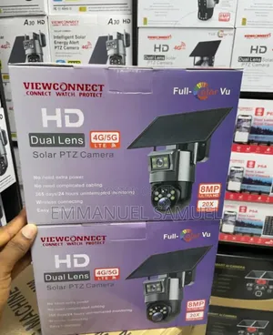 Dual Lens Solar PTZ Camera