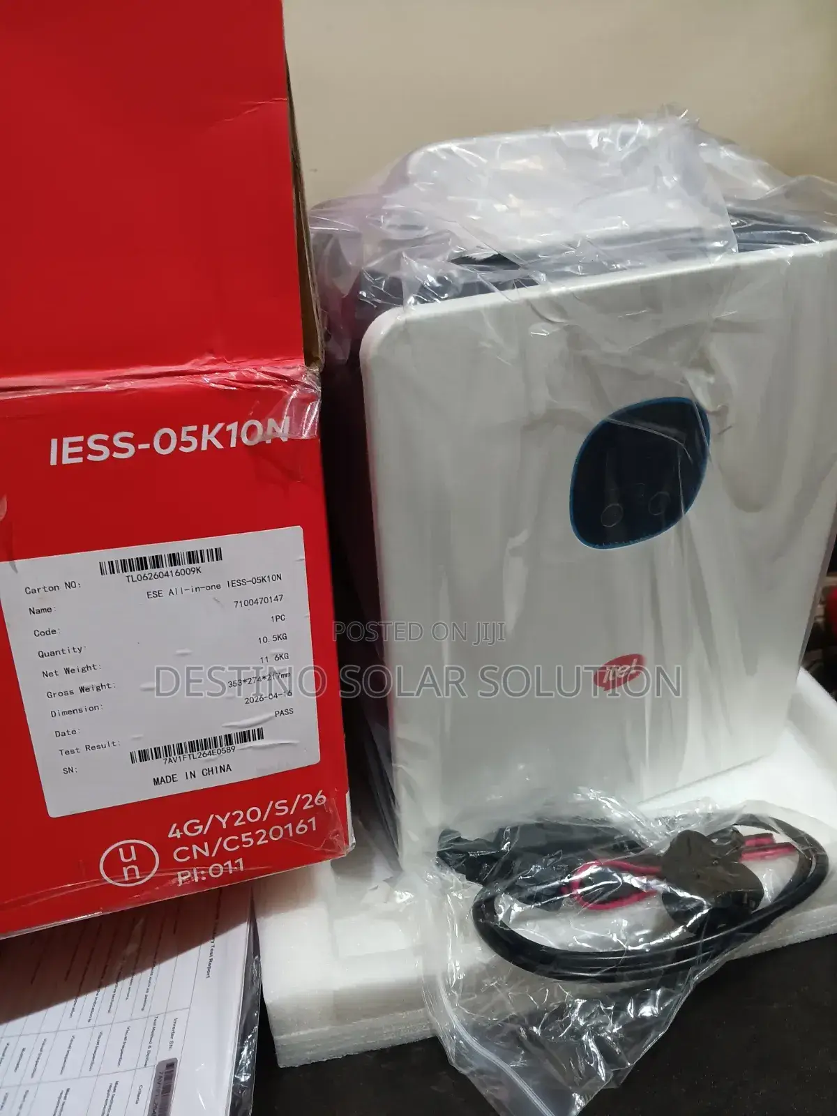 Itel Power Tank 1000watts Solar Generator
