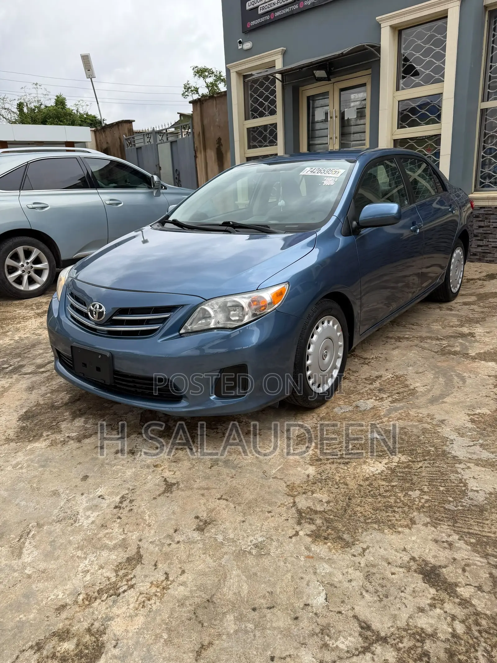 Toyota Corolla 2013 Blue