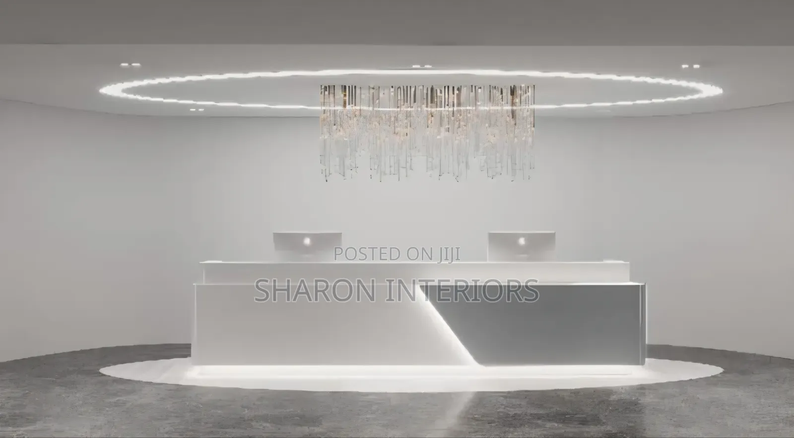 Boss Receptionist Desk 2.4 Meter