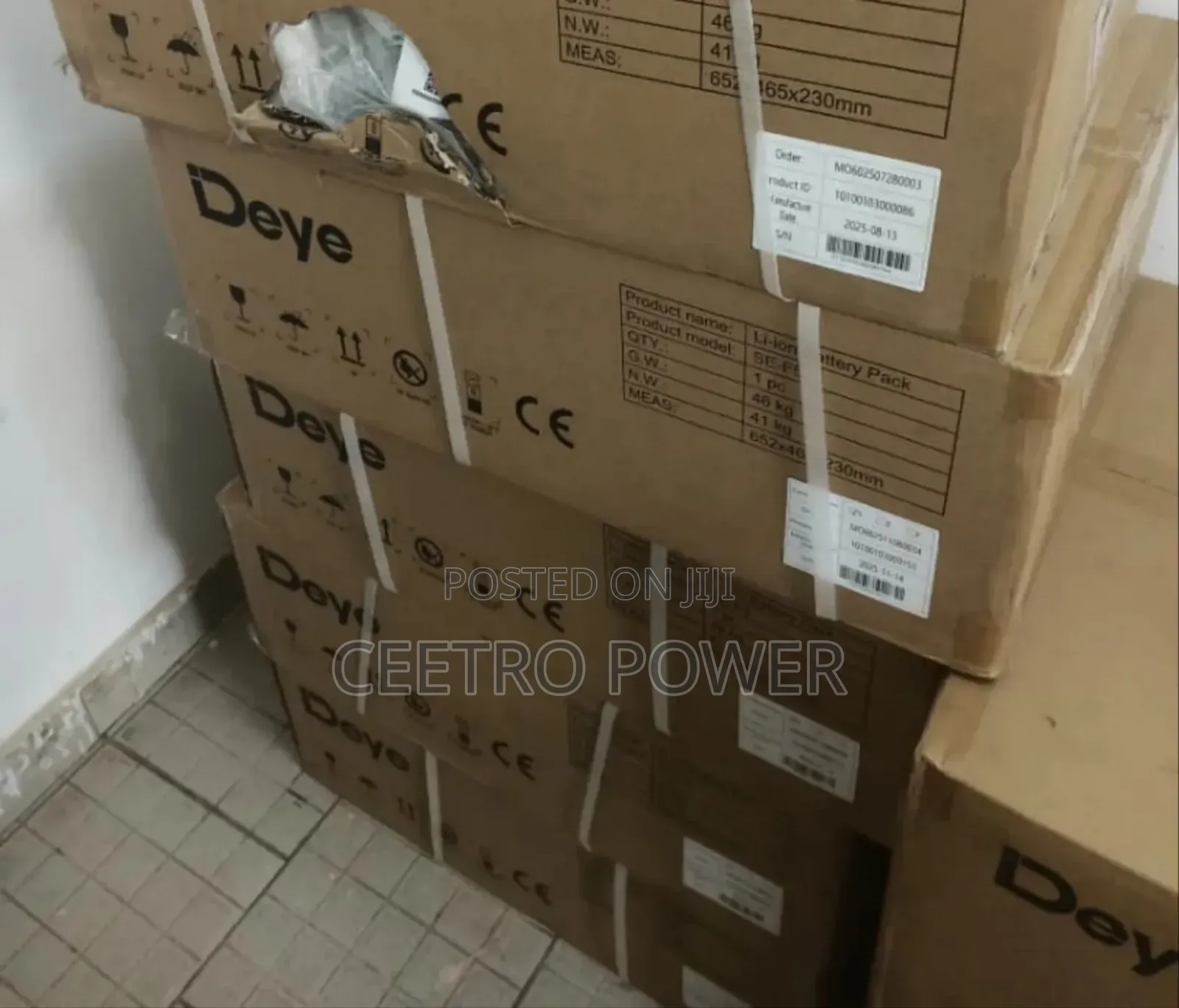 Deye 5kwh 51.2v Low Voltage Lithium Battery