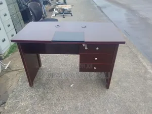 Office Mini Executive Table Brown