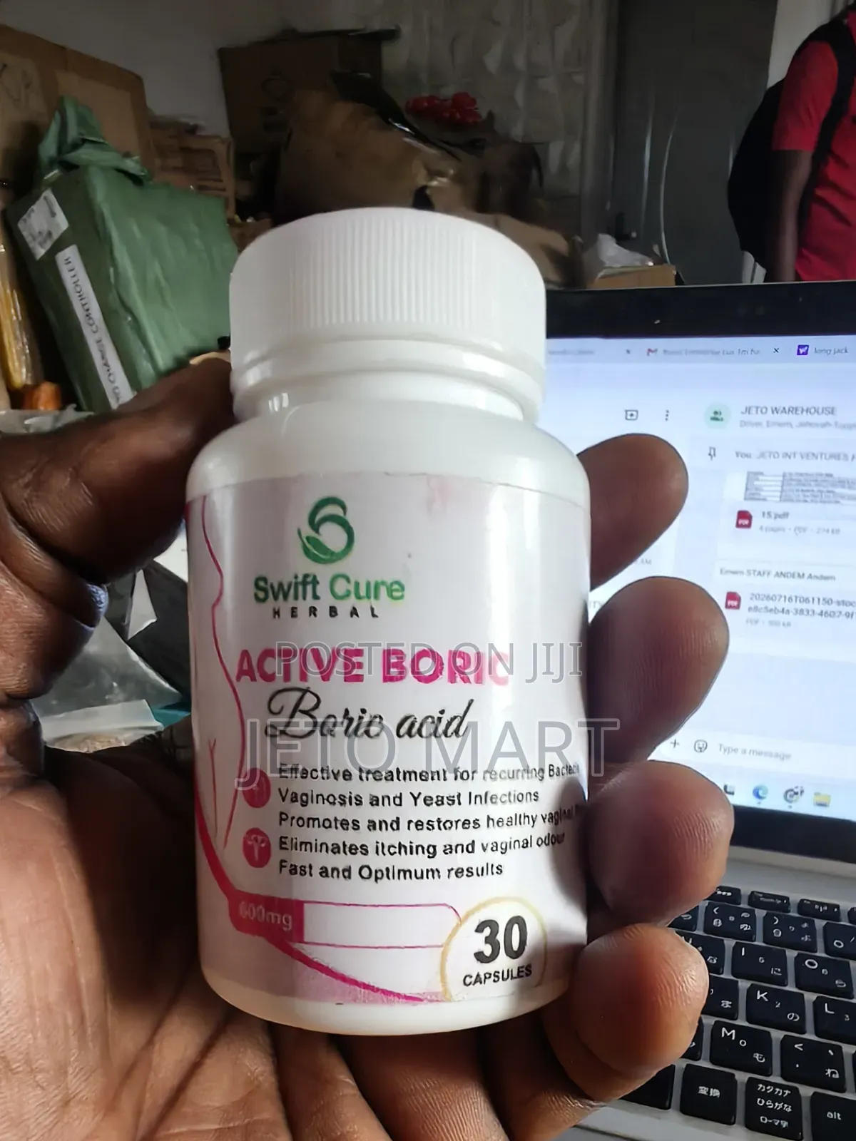 Swift Cure Active Boric