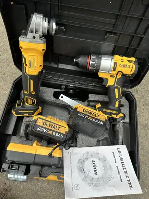 Dewalt Combo Kit Drill and Grinder 280v