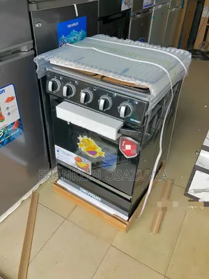 Skyrun 50x50, 4 Burner Gas Cooker With Oven Grill – Black