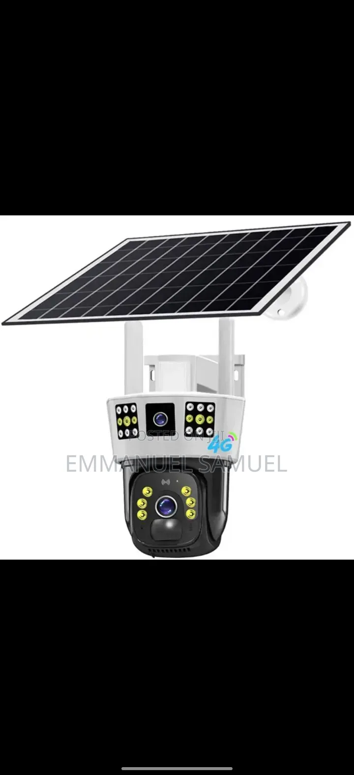 Dual Lens Solar PTZ Camera