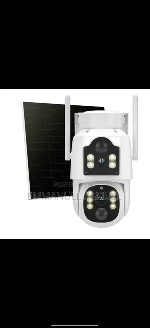 Dual Lens Solar PTZ Camera