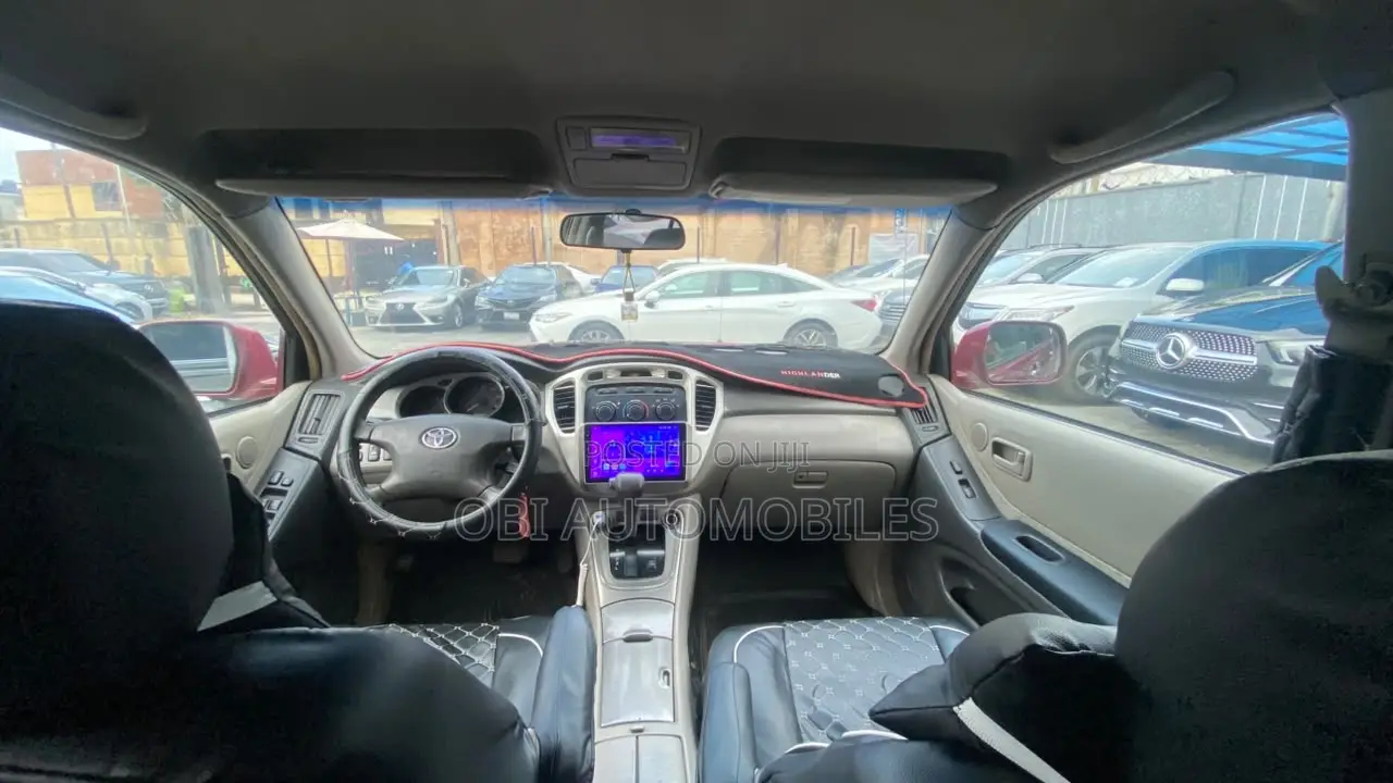 Toyota Highlander 2002 Red