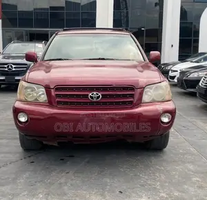 Toyota Highlander 2002 Red