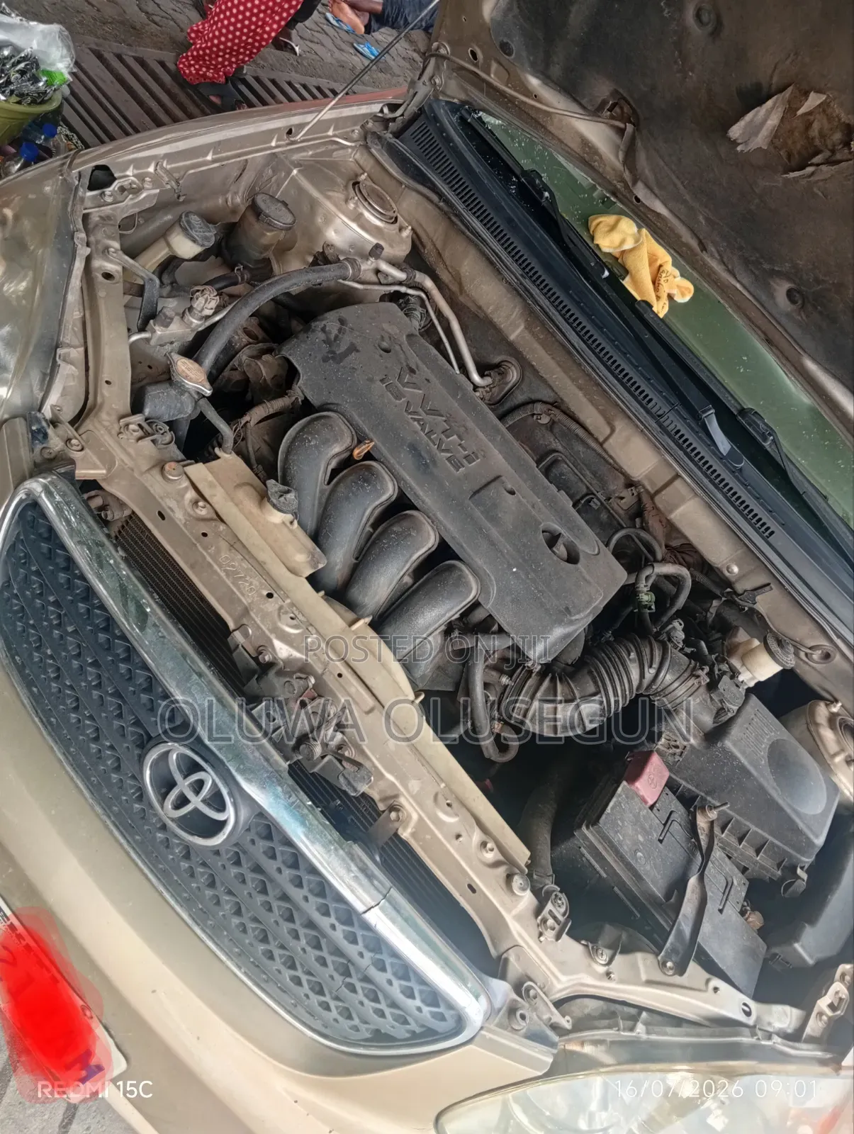 Toyota Corolla 2005 Gold