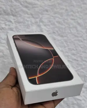 New Apple iPhone 16 Pro Max 256 GB Black