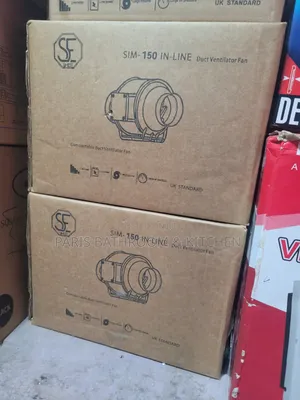 Mixed Flow Inline Duct Fan 8inches