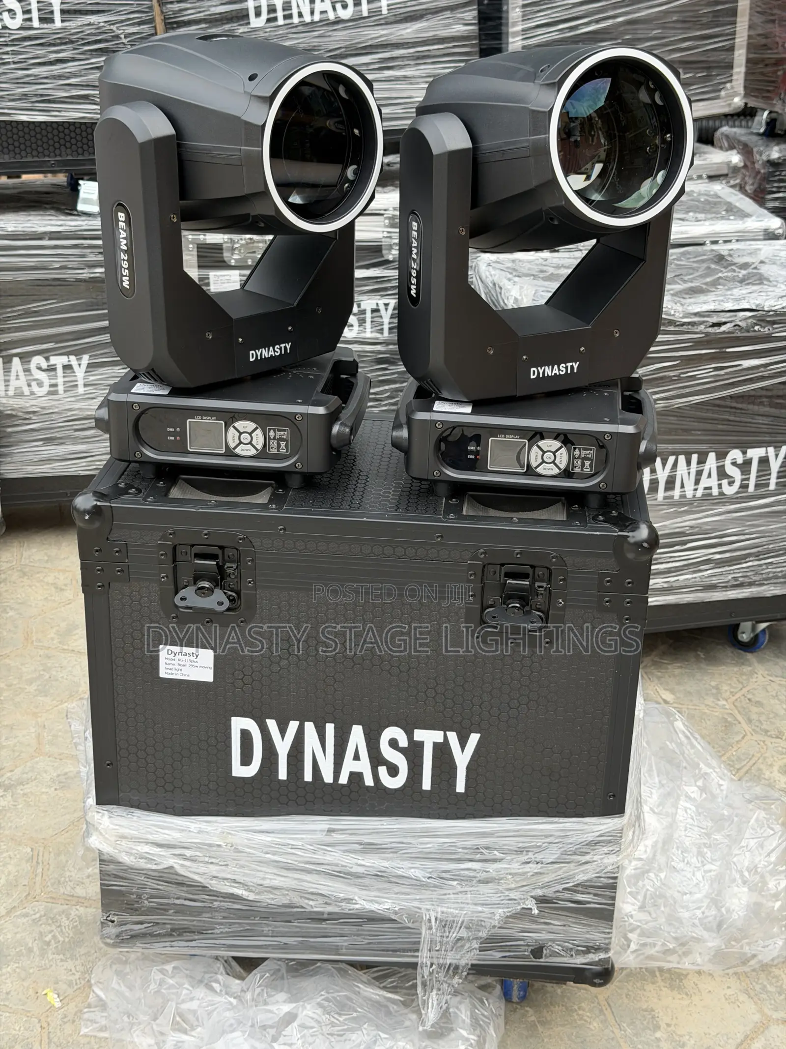 2in1 Flight Case Beam 295w Moving Head