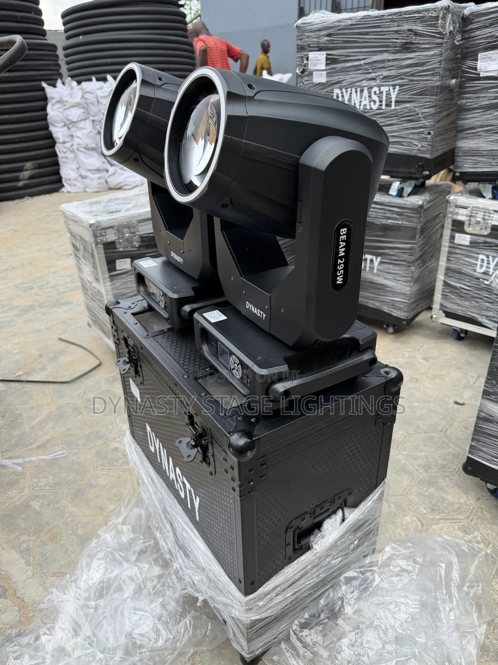 2in1 Flight Case Beam 295w Moving Head