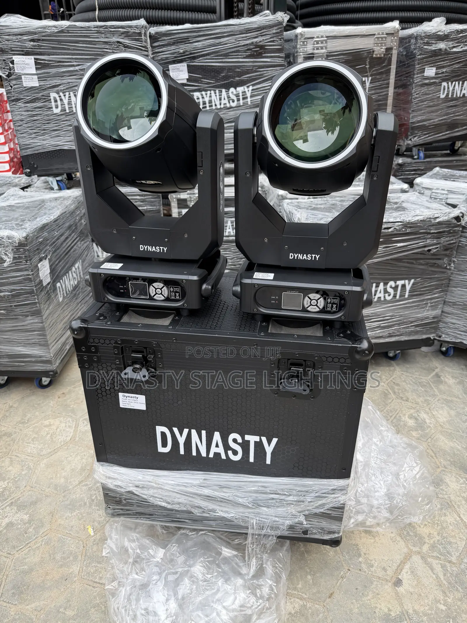 2in1 Flight Case Beam 295w Moving Head
