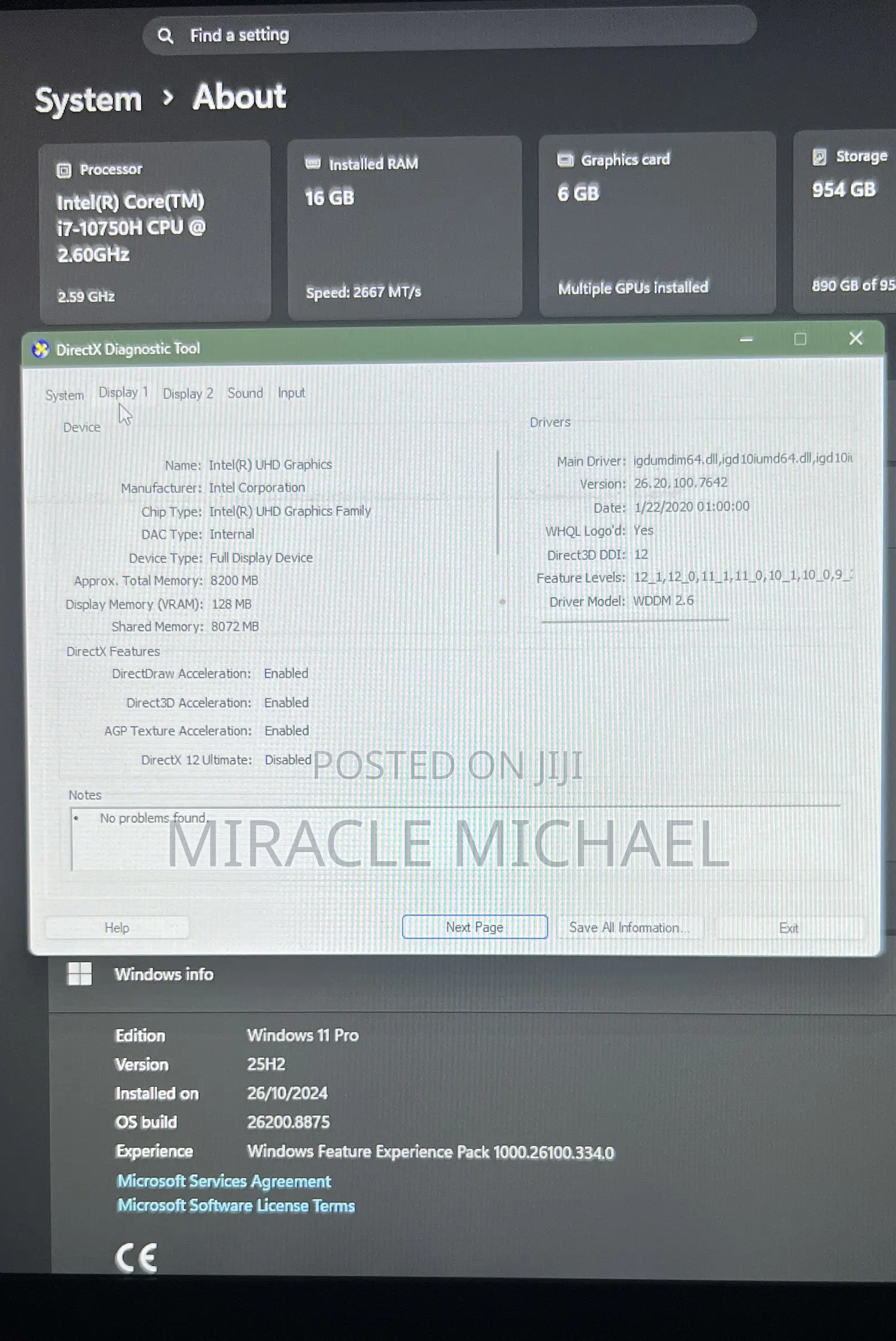 Laptop MSI GP65 Leopard 16GB Intel Core i7 SSD 1T