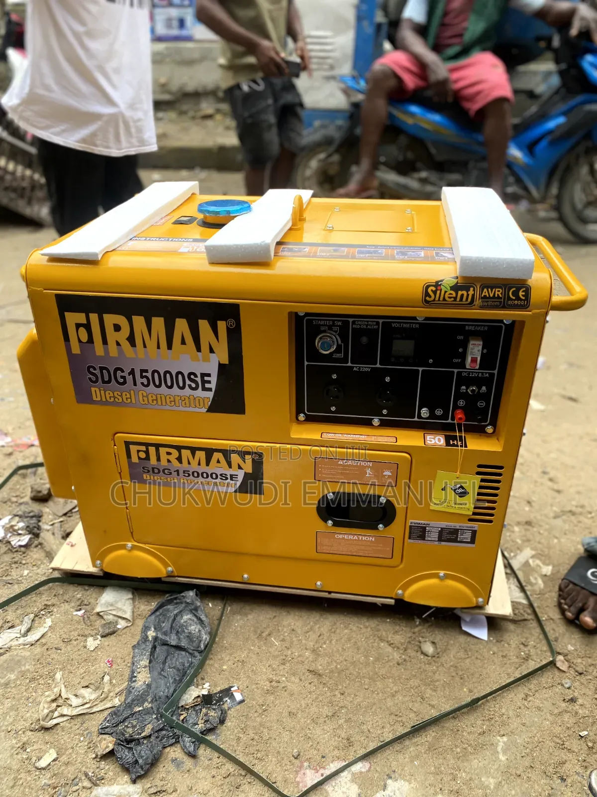 Original 12.5kVA Firman Silent Diesel Generator