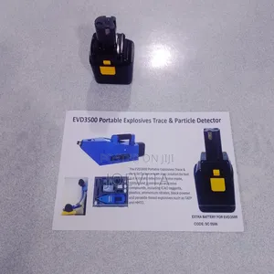 Evd3500 Portable Explosive Trace and Particle Detector Battery Extra