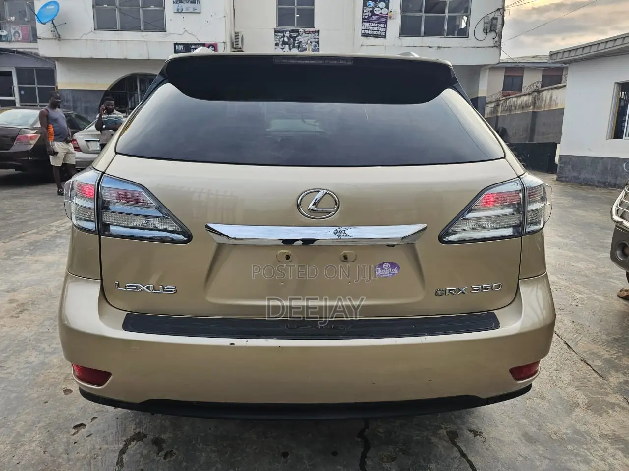 Lexus RX 2011 Gold
