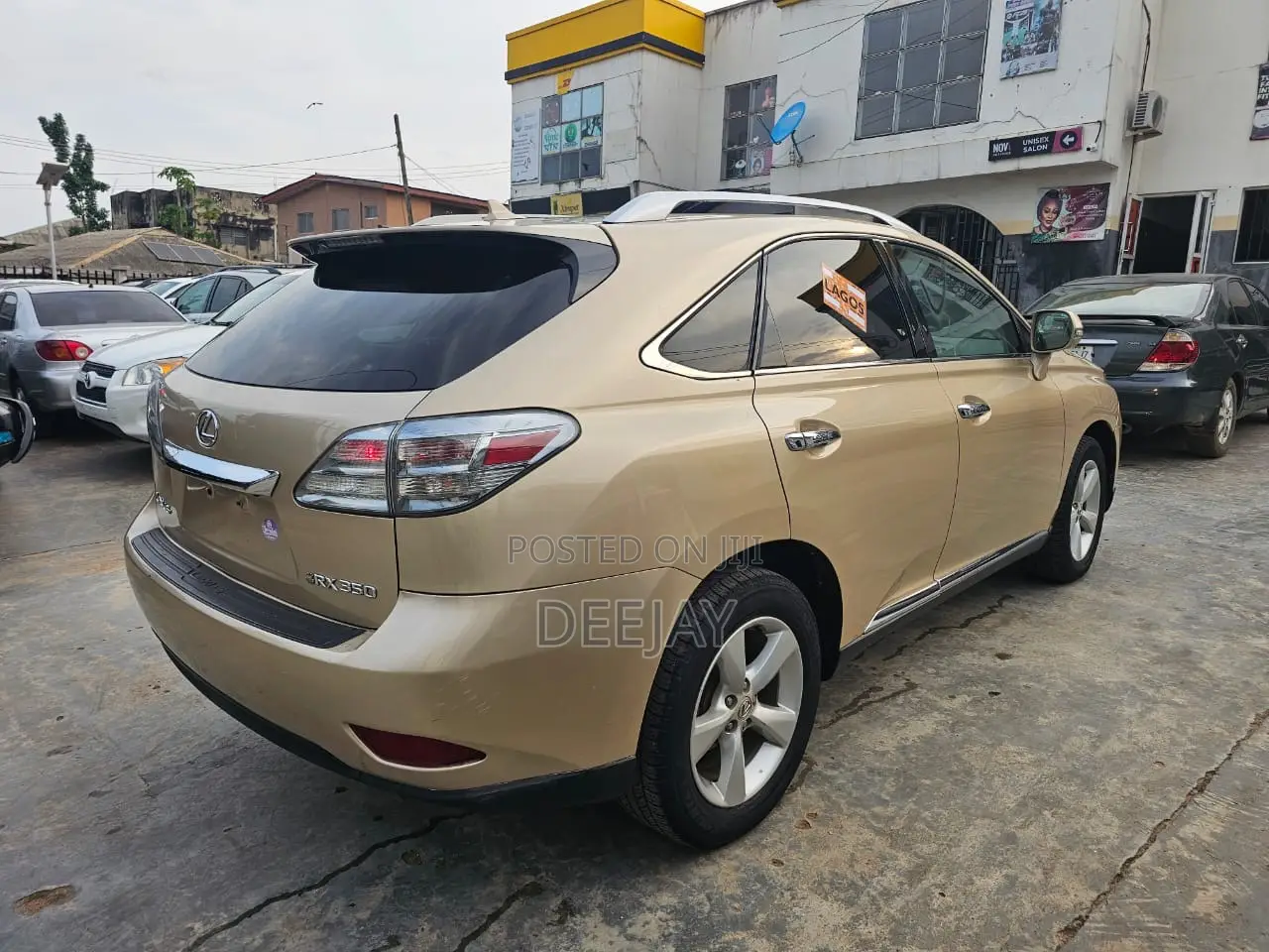 Lexus RX 2011 Gold