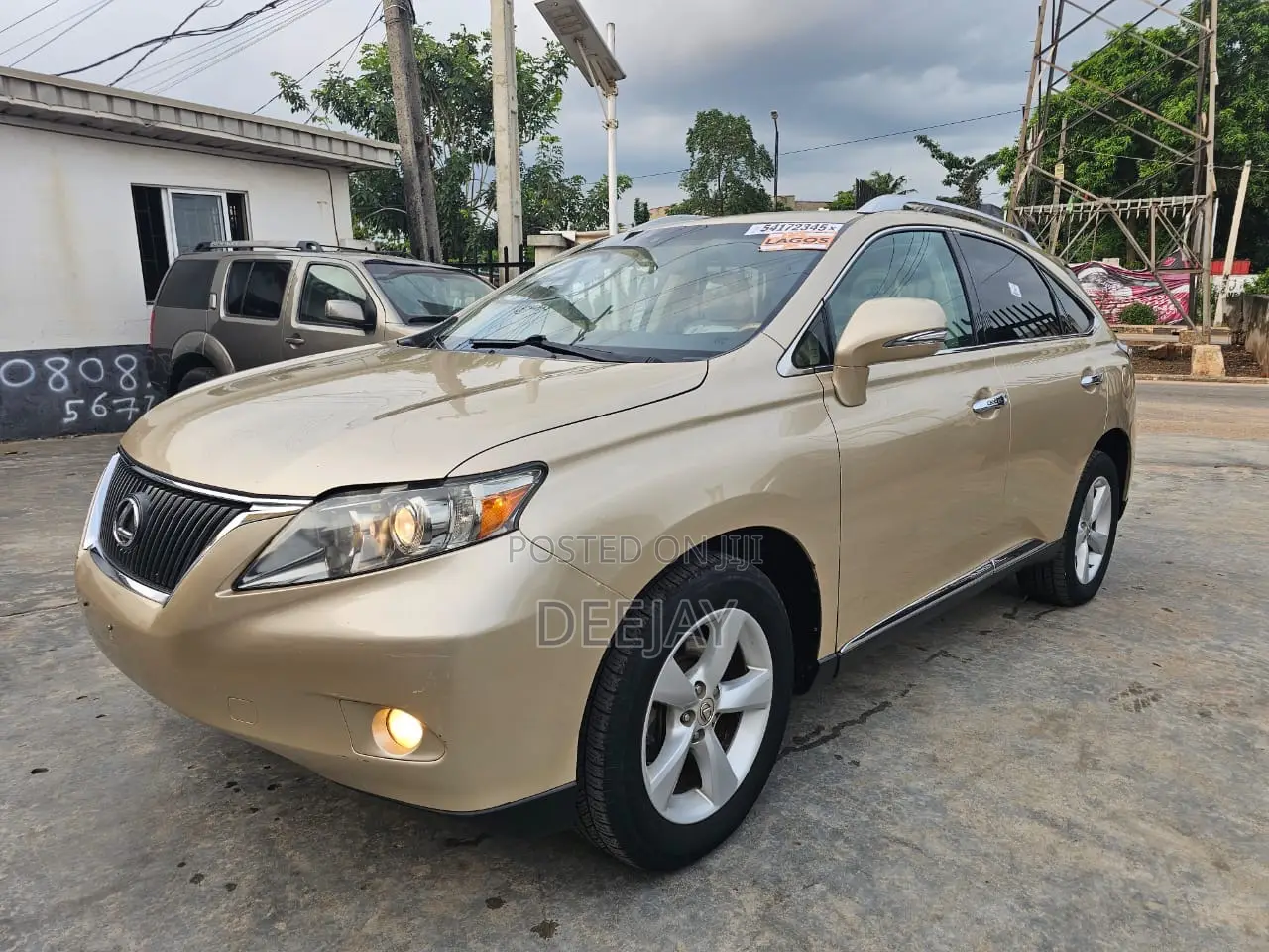Lexus RX 2011 Gold