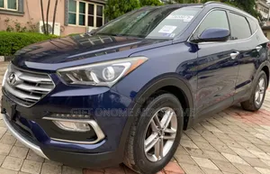 Hyundai Santa Fe 2017 Blue
