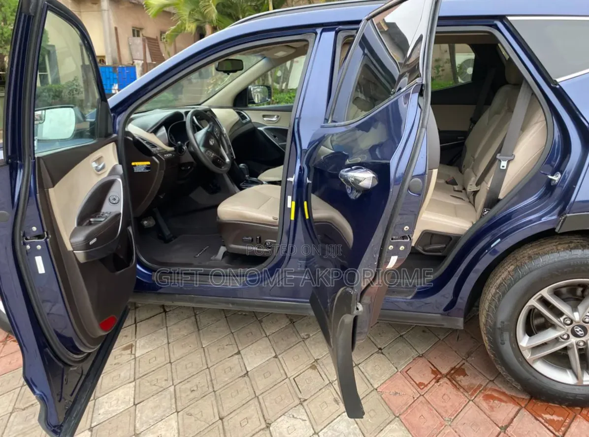 Hyundai Santa Fe 2017 Blue