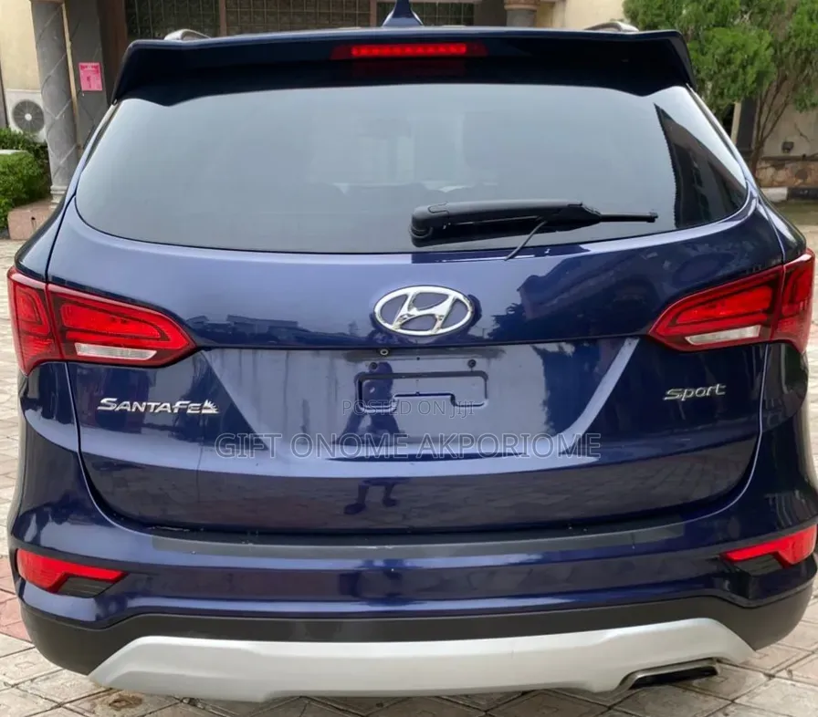 Hyundai Santa Fe 2017 Blue