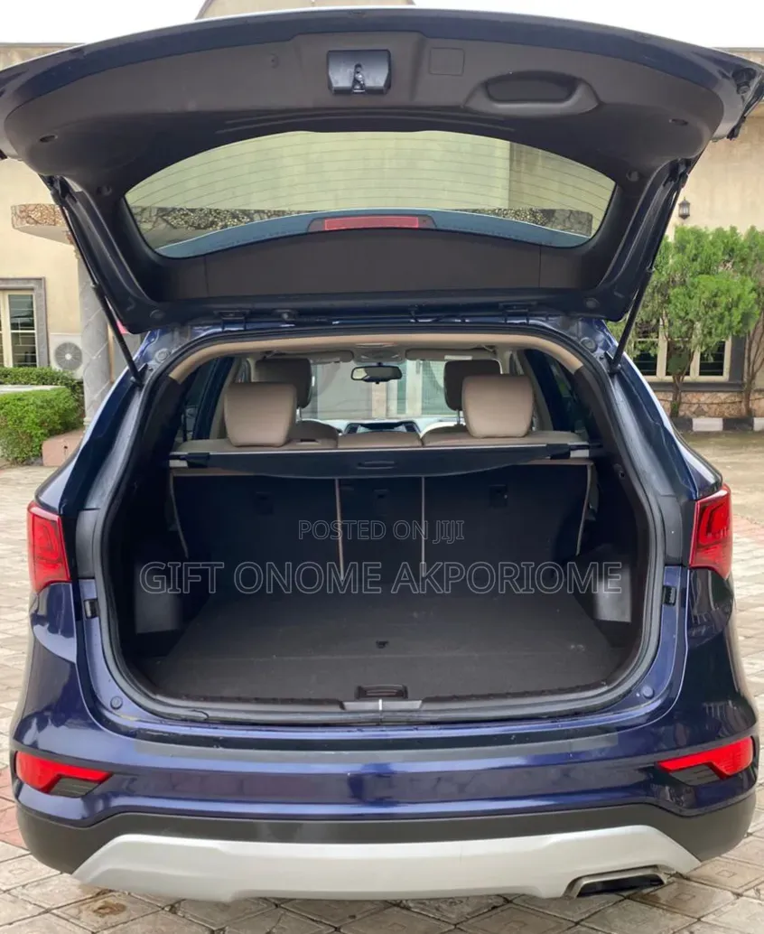 Hyundai Santa Fe 2017 Blue