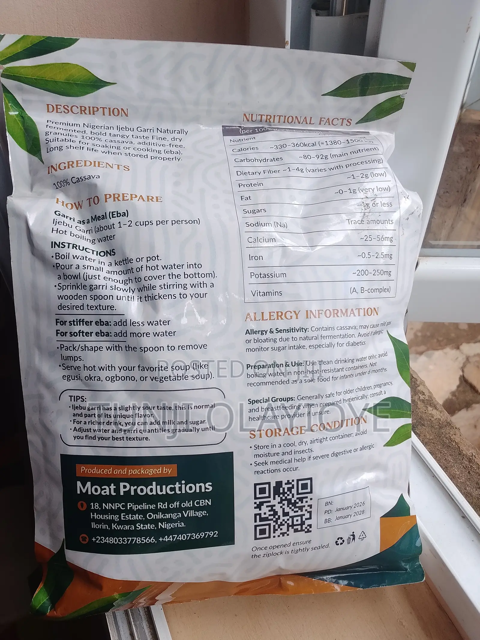 Premium Quality Garri