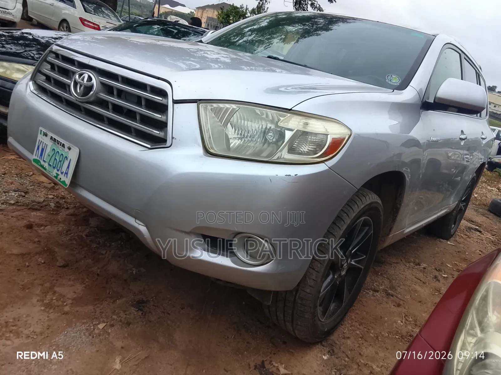 Toyota Highlander 2012 Silver