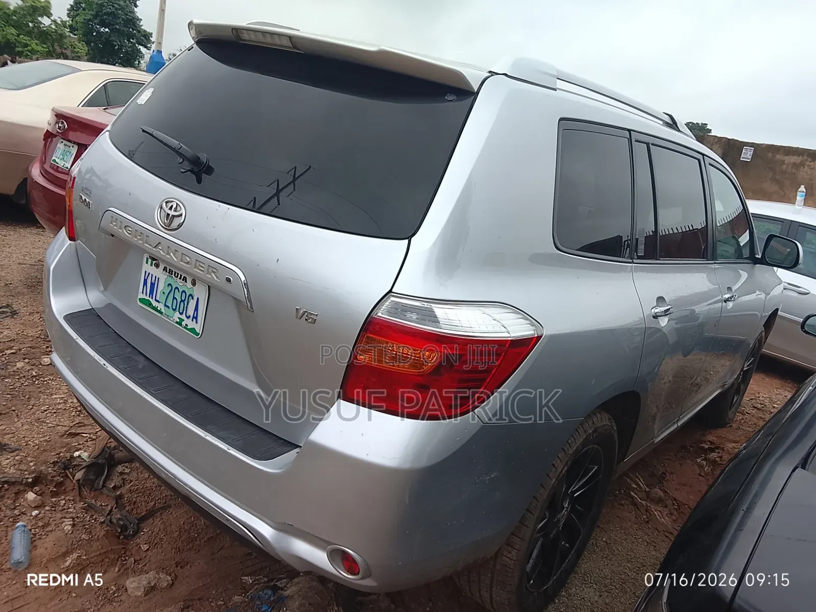 Toyota Highlander 2012 Silver