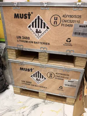 MUST 7.6kwh 24v Lithium Ion Batteries