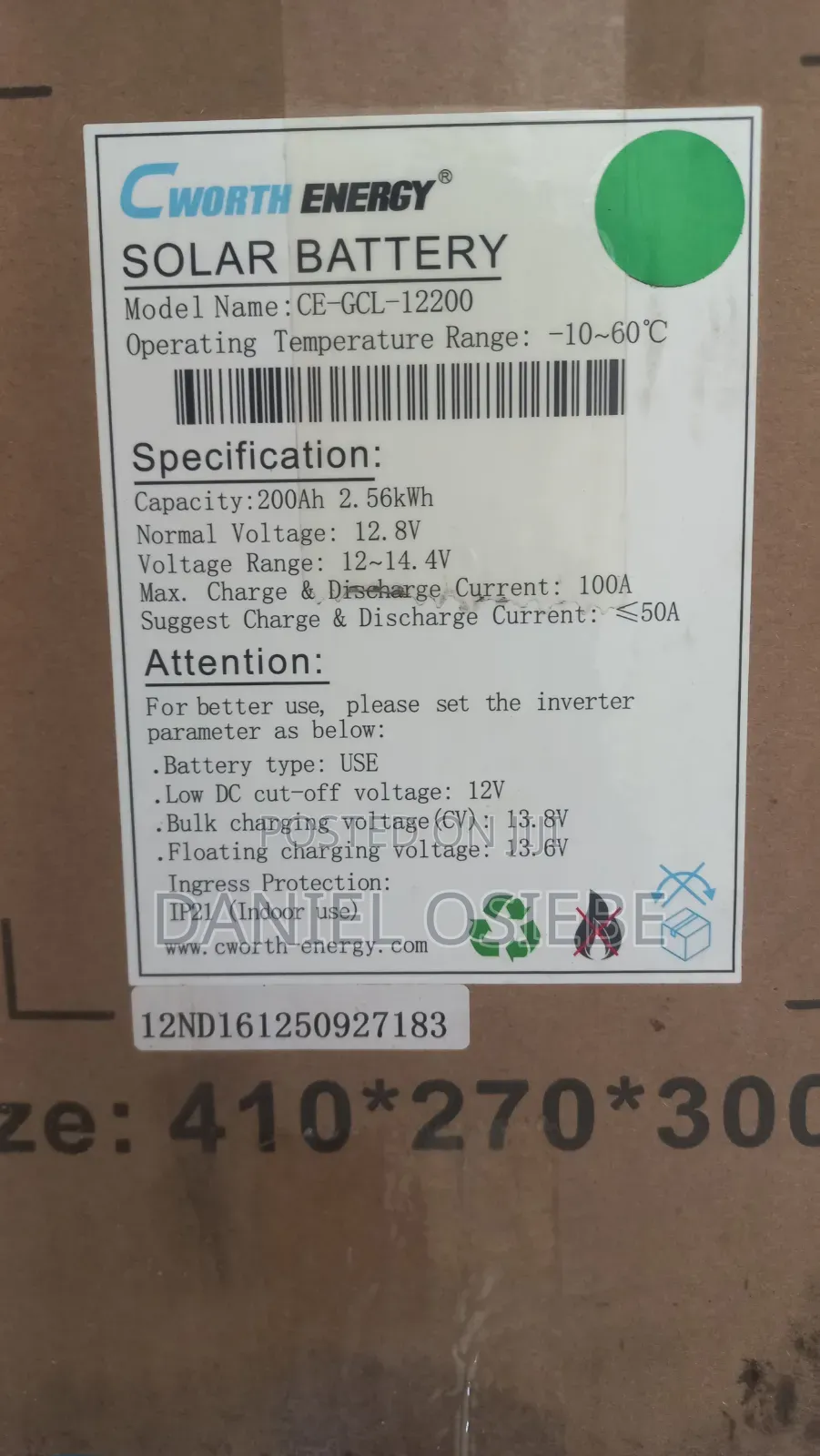 Complete 1.5kva Solar Package