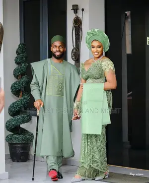 Mint Green Outfit for Couple