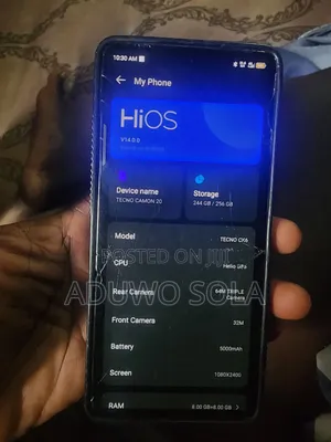 Tecno Camon 20 256 GB Blue