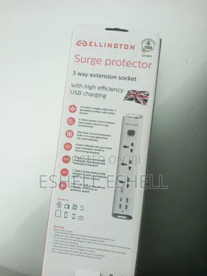 Original Ellington 5 Way Extension Box With Surge Protector