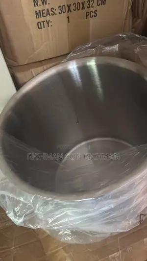 Steanless Pot in Large Quality