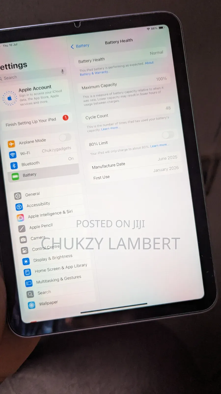 Apple iPad mini 7 128 GB Gray