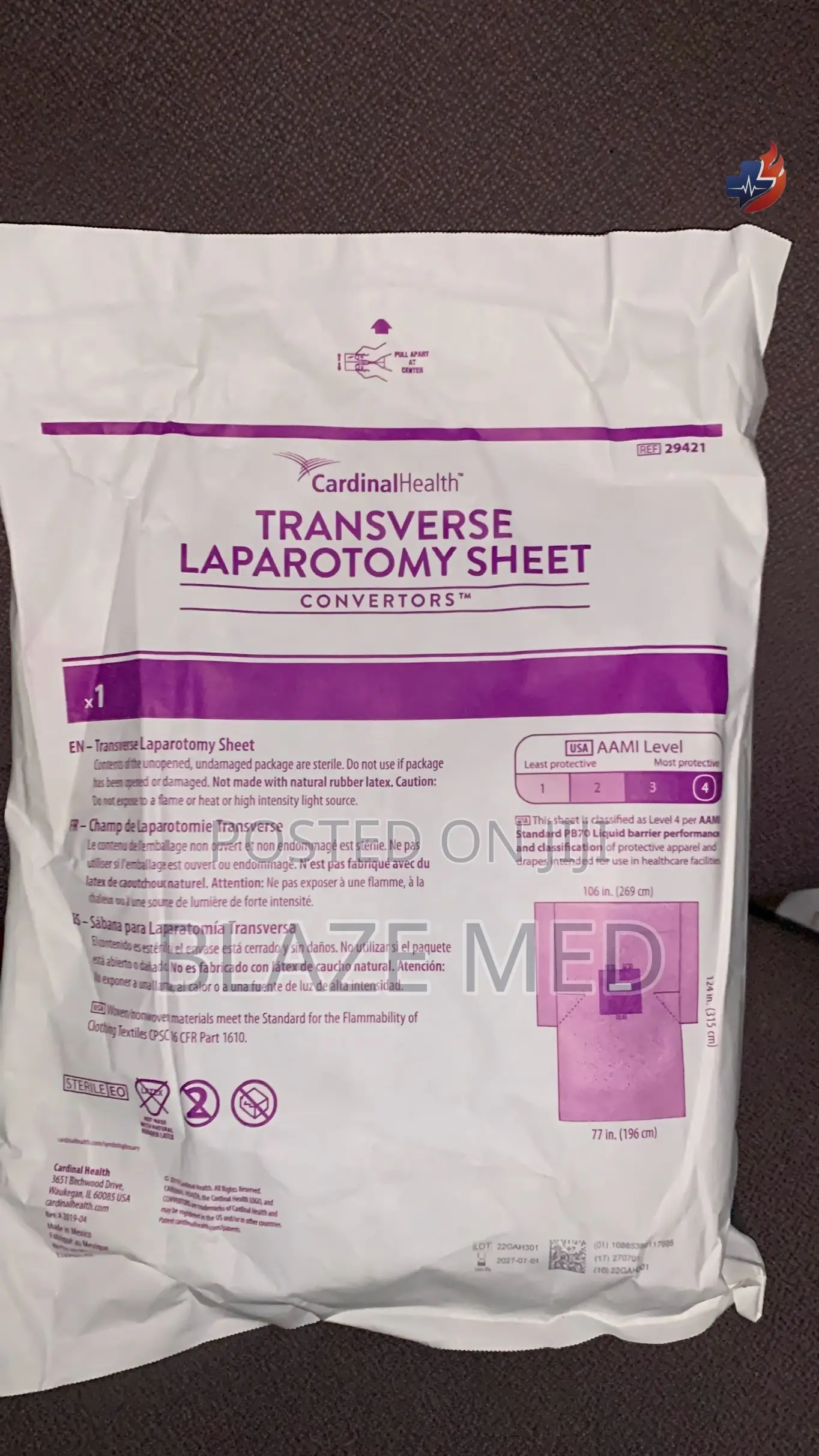 Laparotomy Drape Sheets