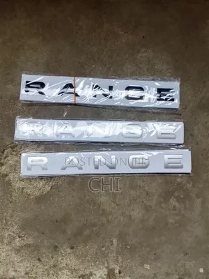 Alphabet Range Rover Logo